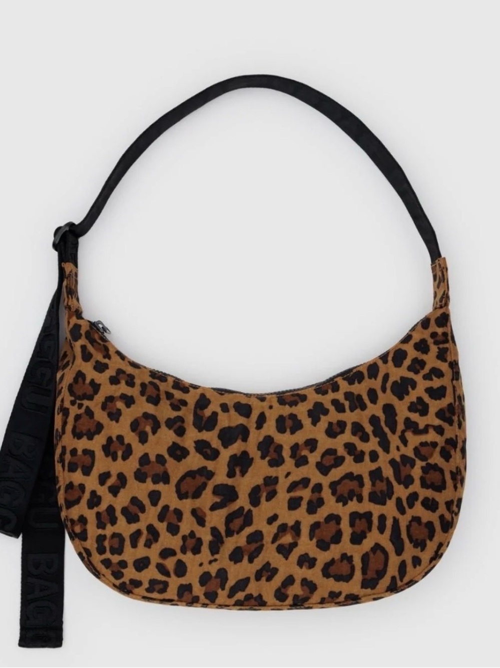 Baggu NWT Medium Leopard Crescent Bag